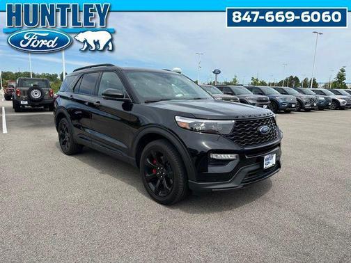 Agate Black Metallic 2023 Ford Explorer ST