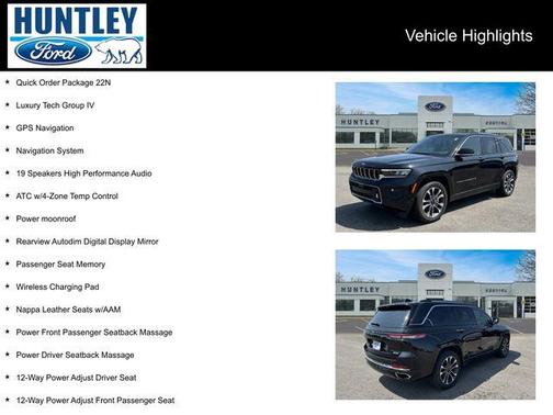 2022 Jeep Grand Cherokee Overland
