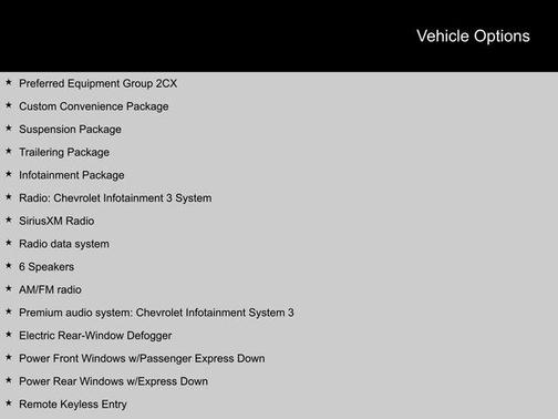 2019 Chevrolet Silverado 1500 Custom Trail Boss