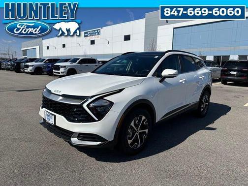 Snow White Pearl 2023 Kia Sportage Hybrid EX SUV