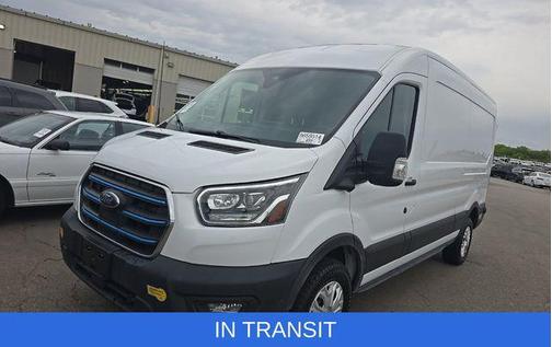 Oxford White 2022 Ford E-Transit T-350 Medium Roof