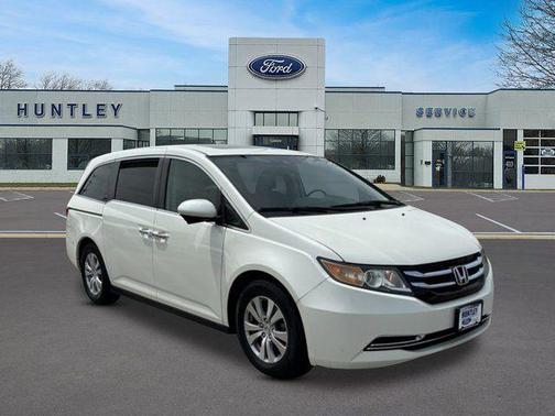 Diamond White Pearl 2015 Honda Odyssey EX-L