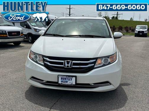 Diamond White Pearl 2015 Honda Odyssey EX-L