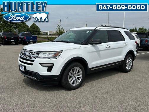 Oxford White 2019 Ford Explorer XLT