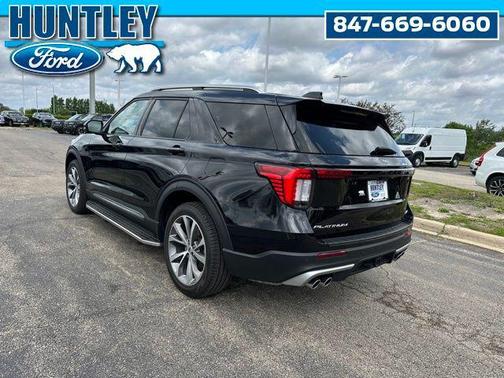 Black Metallic 2025 Ford Explorer Platinum