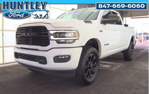 Bright White Clearcoat 2022 RAM 2500 Laramie Crew Cab 4x4 6'4' Box