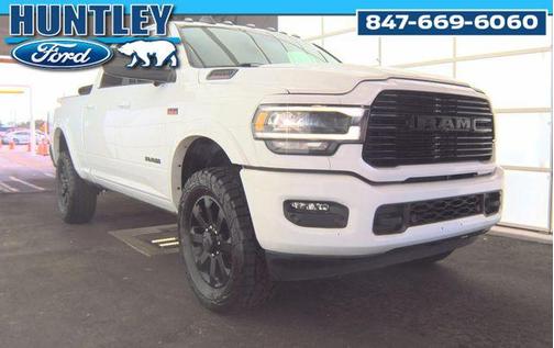 Bright White Clearcoat 2022 RAM 2500 Laramie Crew Cab 4x4 6'4' Box