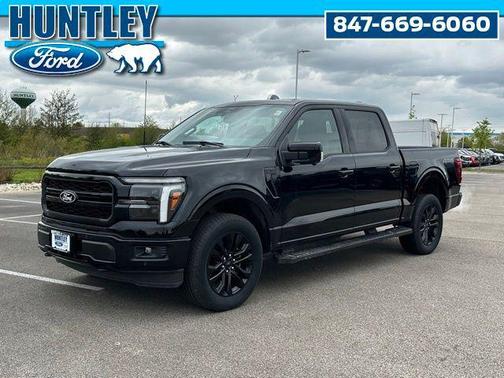 Agate Black Metallic 2025 Ford F-150 Lariat
