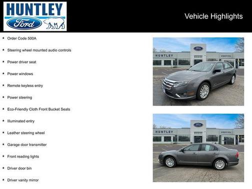 2012 Ford Fusion Hybrid Base