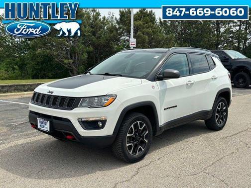 White Clearcoat 2020 Jeep Compass Trailhawk