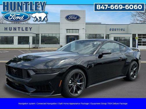 Shadow Black 2024 Ford Mustang Dark Horse Fastback