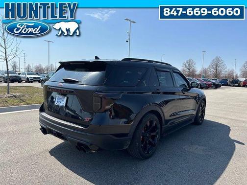 Agate Black Metallic 2023 Ford Explorer ST