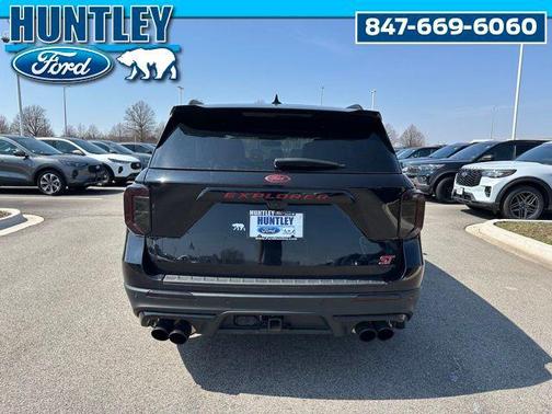 Agate Black Metallic 2023 Ford Explorer ST
