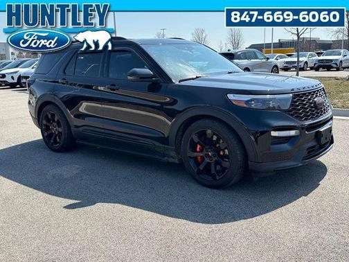 Agate Black Metallic 2023 Ford Explorer ST