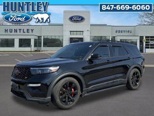 Agate Black Metallic 2023 Ford Explorer ST