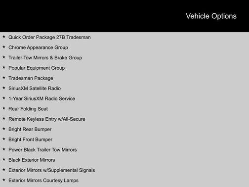 2018 RAM 1500 Tradesman