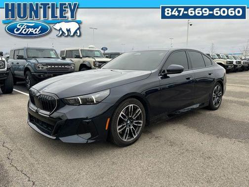 Carbon Black Metallic 2024 BMW 540 xDrive Sedan