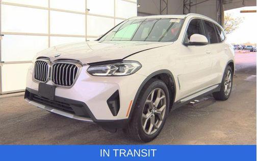 White 2023 BMW X3 xDrive30i