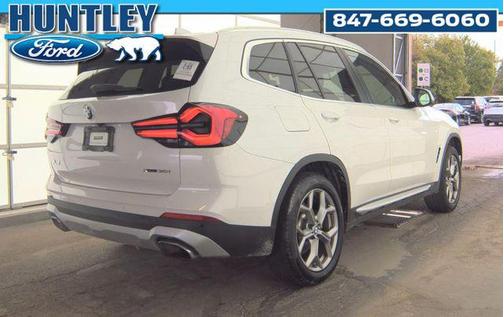 White 2023 BMW X3 xDrive30i