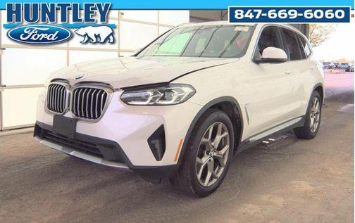 White 2023 BMW X3 xDrive30i