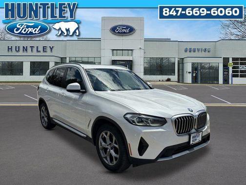 White 2023 BMW X3 xDrive30i