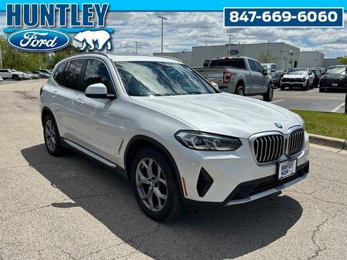 White 2023 BMW X3 xDrive30i