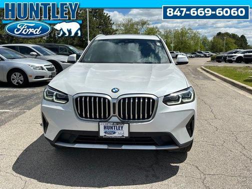 White 2023 BMW X3 xDrive30i