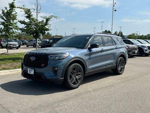 Vapor Blue Metallic 2025 Ford Explorer ST