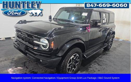 Shadow Black 2025 Ford Bronco Outer Banks