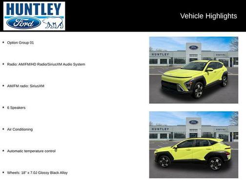 Neoteric Yellow 2024 Hyundai KONA SEL