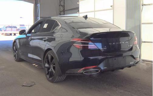 Capri Blue 2023 Genesis G70 3.3T AWD