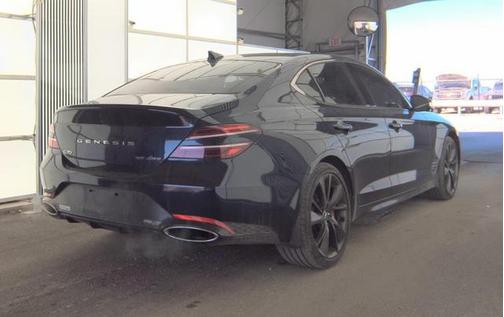 Capri Blue 2023 Genesis G70 3.3T AWD