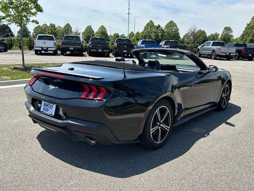 Shadow Black 2024 Ford Mustang EcoBoost Premium