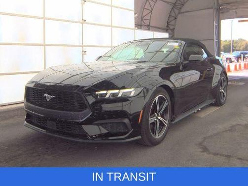 Shadow Black 2024 Ford Mustang EcoBoost Premium