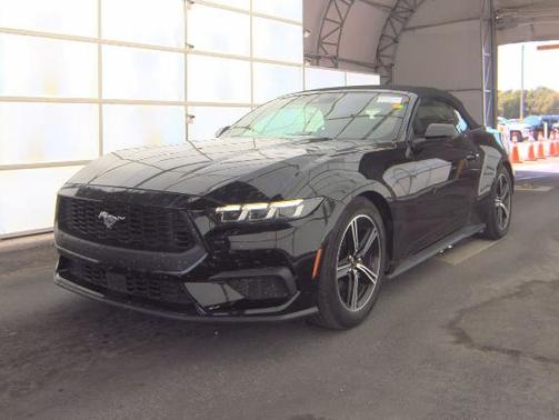 Shadow Black 2024 Ford Mustang EcoBoost Premium
