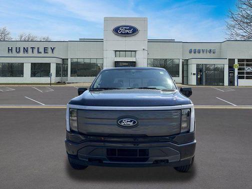Antimatter Blue Metallic 2024 Ford F-150 Lightning LARIAT