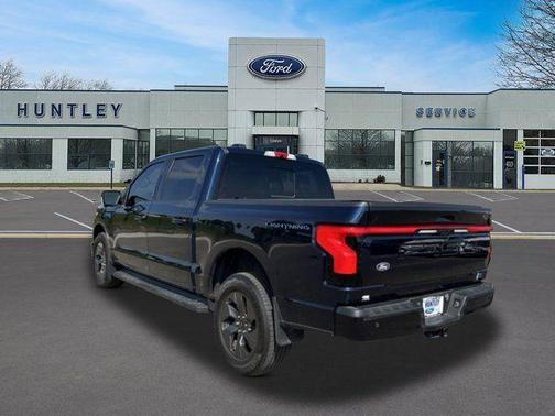 Antimatter Blue Metallic 2024 Ford F-150 Lightning LARIAT