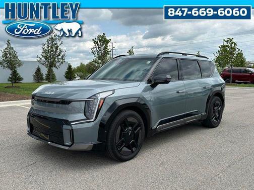 Iceberg Green 2024 Kia EV9 GT-Line