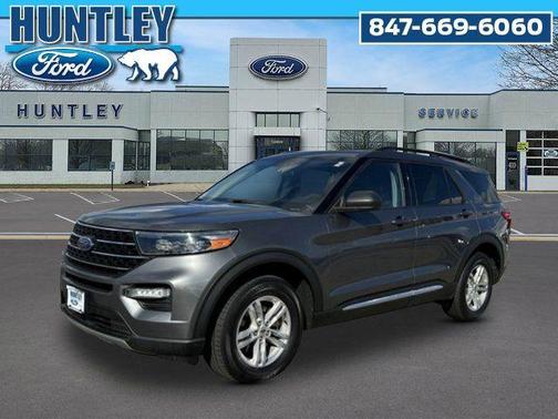 Carbonized Gray Metallic 2023 Ford Explorer XLT