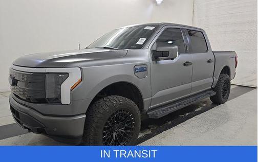 Gray Metallic 2024 Ford F-150 Lightning Platinum