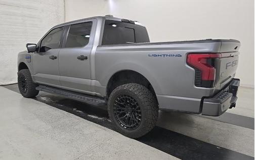 Gray Metallic 2024 Ford F-150 Lightning Platinum