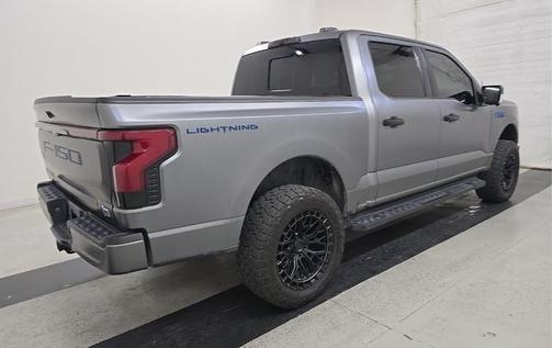Gray Metallic 2024 Ford F-150 Lightning Platinum