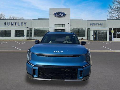 Ocean Blue Matte 2024 Kia EV9 GT-Line
