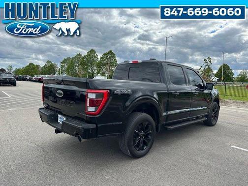 Agate Black Metallic 2023 Ford F-150 Lariat