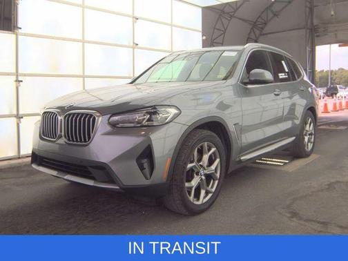 Gray Metallic 2024 BMW X3 xDrive30i