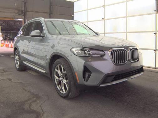 Gray Metallic 2024 BMW X3 xDrive30i