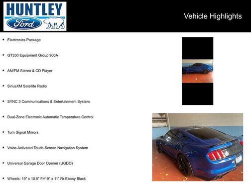 2018 Ford Shelby GT350 Base