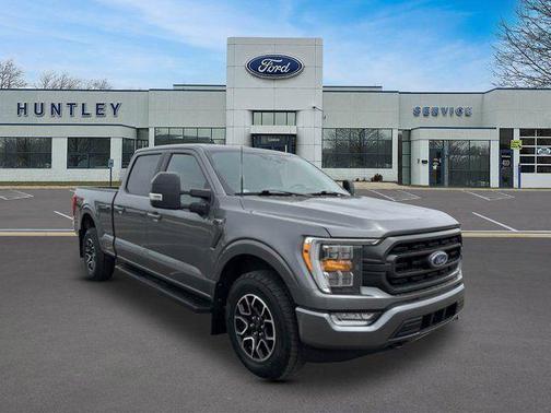 Gray 2022 Ford F-150 XLT