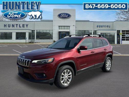 Velvet Red Pearlcoat 2019 Jeep Cherokee Latitude