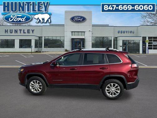 Velvet Red Pearlcoat 2019 Jeep Cherokee Latitude